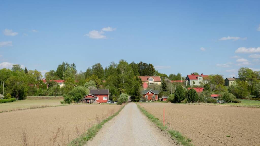 Maisemallinen kuva HUittilasta.